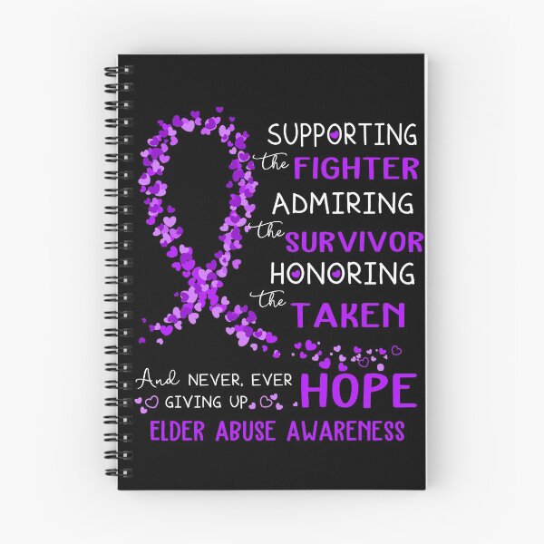 Item preview, Supporting Fighter Elder Abuse Awareness designed and sold by largellie.