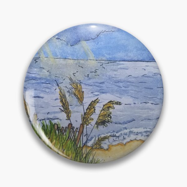 Item preview, Nags head water color landscape designed and sold by Megmoog.