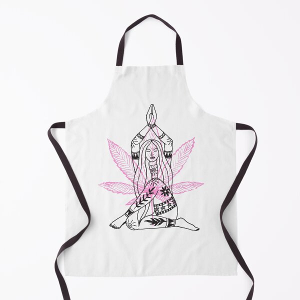 Item preview, | Meditating Girl | Smart Successful Stoner | Spiritual Weed | designed and sold by AlfaEcho.