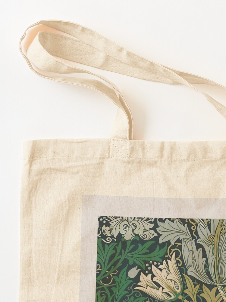 V&A Exhibition William Morris Handmade Tote Bag Zip on Top 