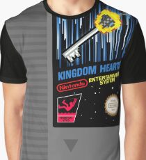 Kingdom Hearts NES Patrone Grafik T-Shirt