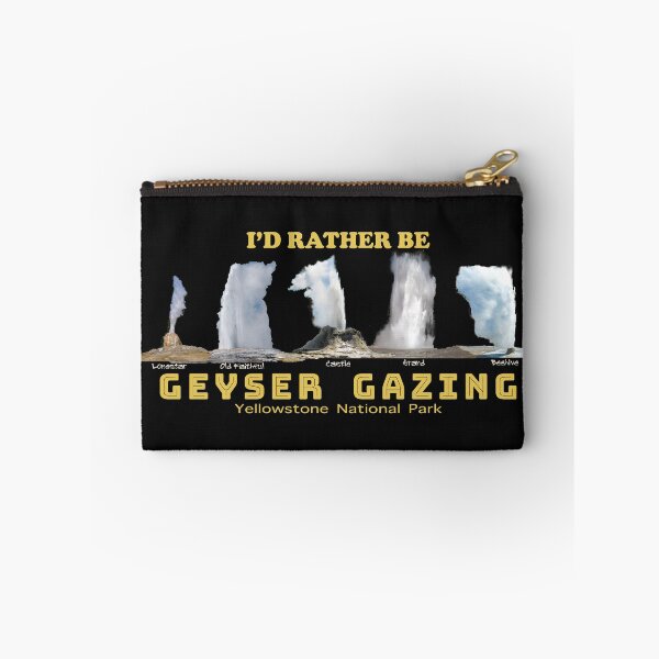 Item preview, RATHER BE GEYSER GAZING at Yellowstone National Park - geyser gazer designed and sold by SmyrnaBuffalo.