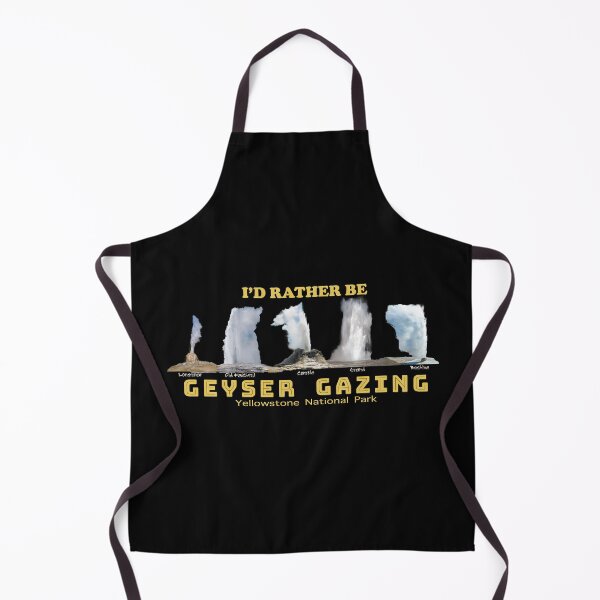 Item preview, RATHER BE GEYSER GAZING at Yellowstone National Park - geyser gazer designed and sold by SmyrnaBuffalo.