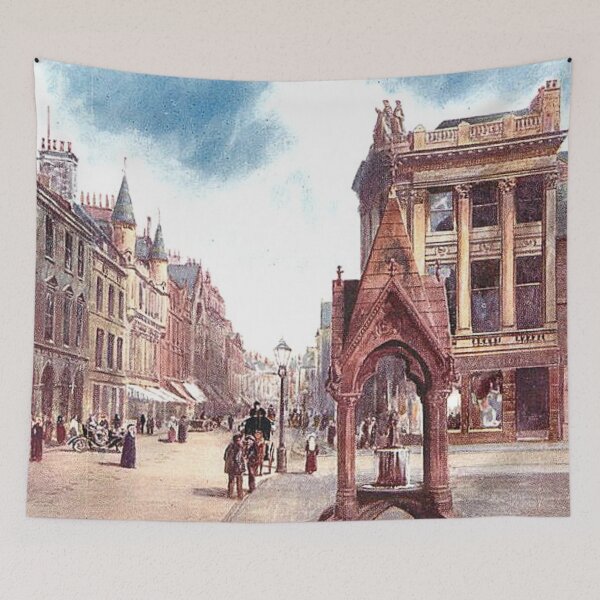 Item preview, Vintage Illustration of High Street. Inverness designed and sold by yourscotland.