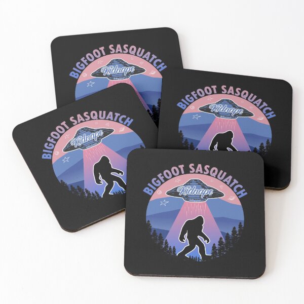 Item preview, Bigfoot sasquatch kidnaped with Ufo Alien designed and sold by Rima Amin.
