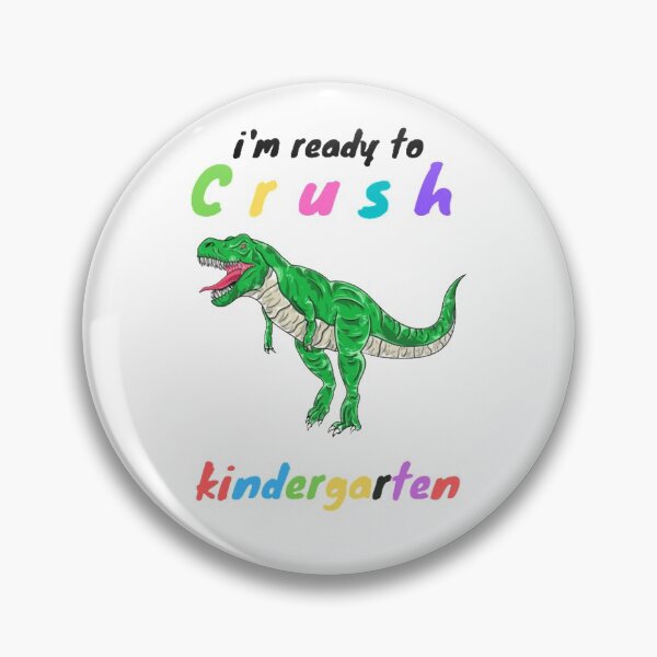 Item preview, i'm ready to crush kindergarten-trex boys funny designed and sold by Ammar-the-goat.
