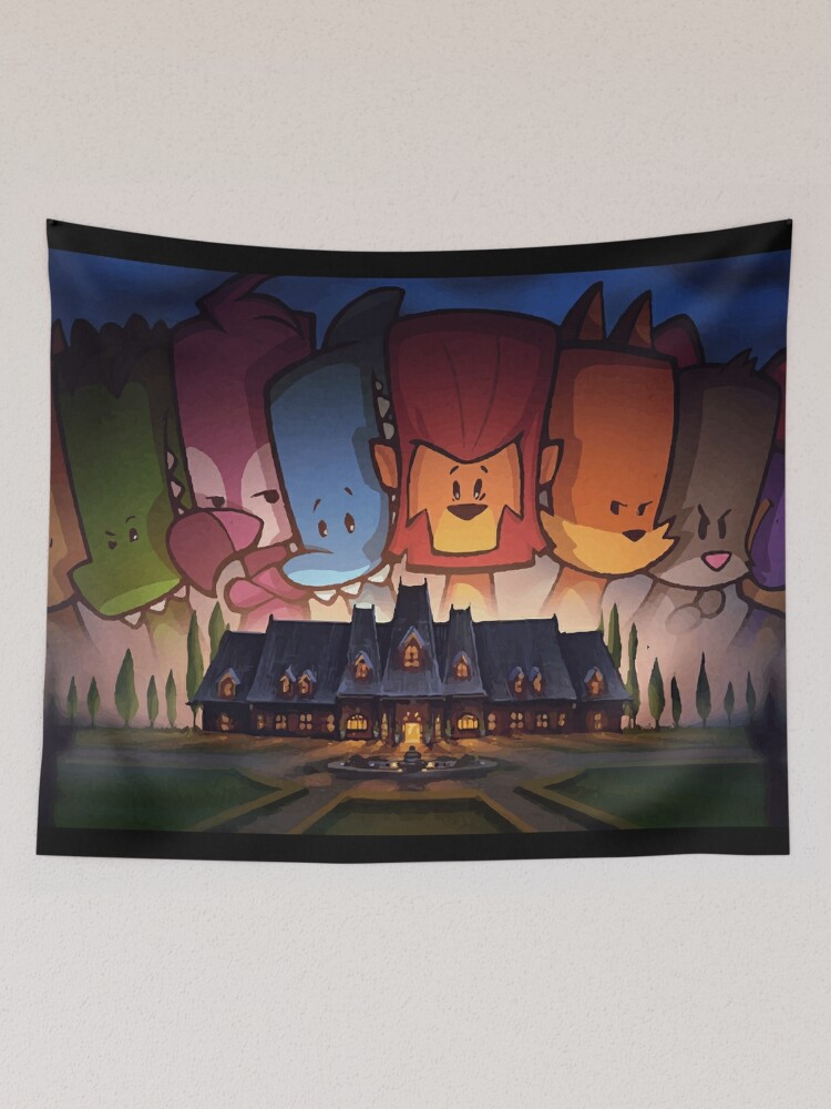 Suspects: Mystery Mansion Tapestry for Sale by ILIA ILO