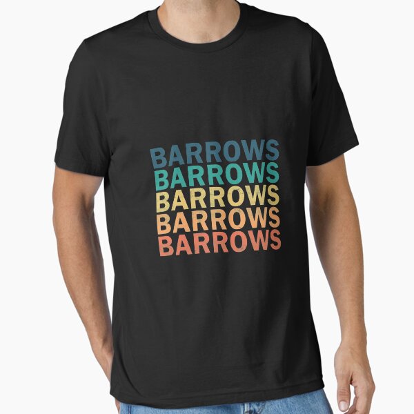 Artikel-Vorschau von Barrows Name T-Shirt - Barrows Vintage Retro Barrows Name Geschenkartikel Tee, designt und verkauft von chencktwan.