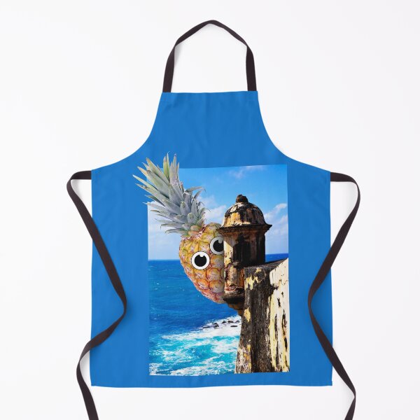Item preview, Pineapple Spy in El Morro Puerto Rico designed and sold by RosaleesPaperie.
