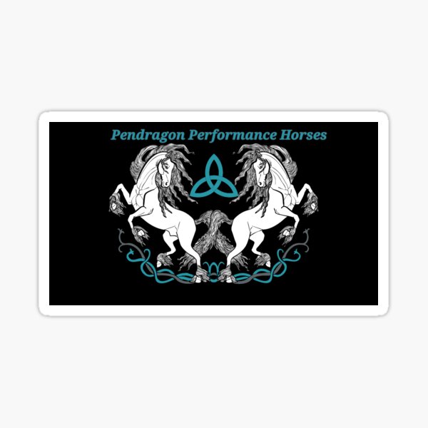 Item preview, Pendragon Performance Horses designed and sold by tmtboutique.