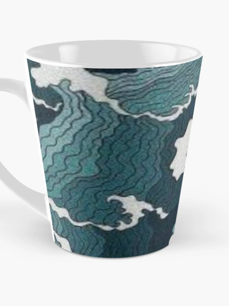 Thumbnail 3 of 4, Coffee Mug, Ocean pattern designed and sold by RaghadShop.