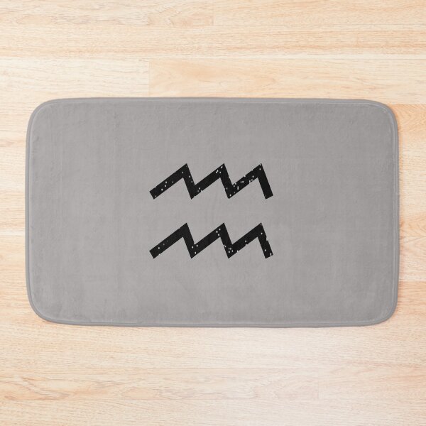 Item preview, Aquarius Symbol Black and White Stars designed and sold by BoldNFresh.