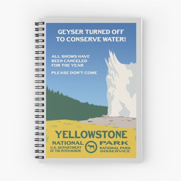 Item preview, Geyser Turned Off! - Yellowstone National Park designed and sold by mp2262.