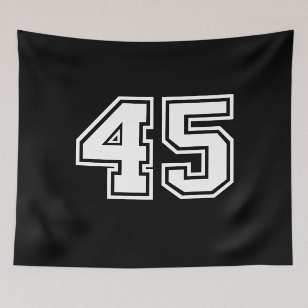 Item preview, Sports Team Jersey Number #45 Gift designed and sold by fungear.