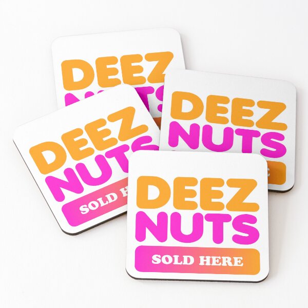 Item preview, DEEZNUTS SOLD HERE - FUNNY DESIGN designed and sold by redblackline.