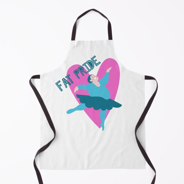 Item preview, Fat Pride! Happy fat woman dancing designed and sold by incurablehippie.