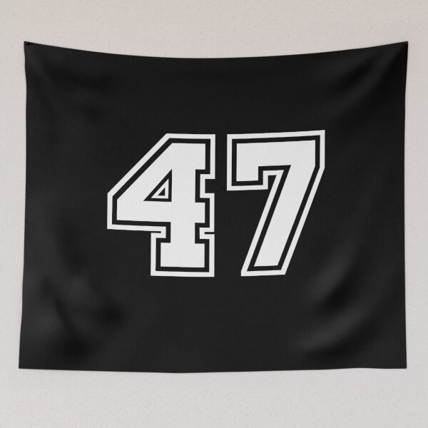Item preview, Sports Team Jersey Number #47 Gift designed and sold by fungear.