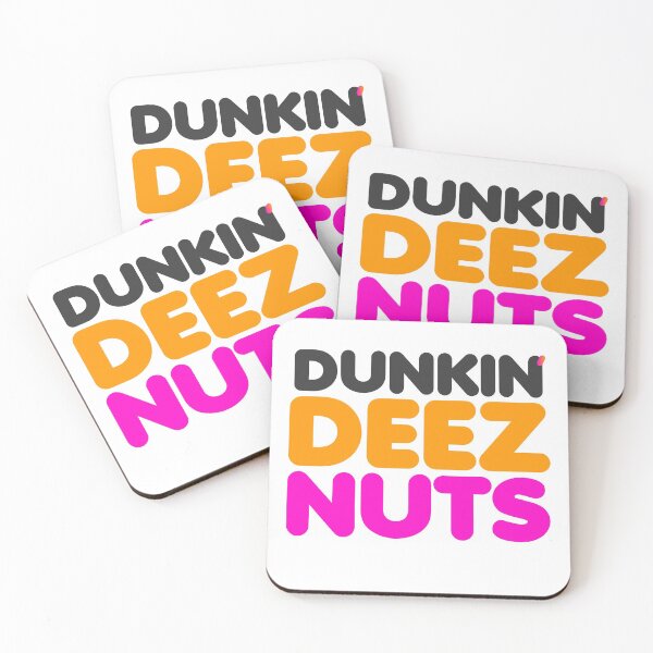 Item preview, DRUNKIN DEEZ NUTS - FUNNY DESIGN designed and sold by redblackline.