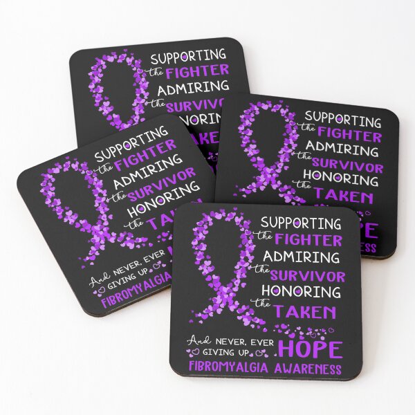 Item preview, Supporting Fighter Fibromyalgia Awareness designed and sold by largellie.