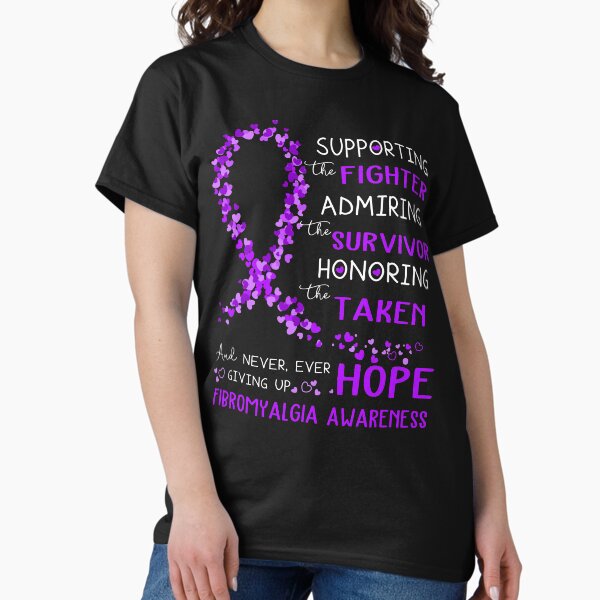 Item preview, Supporting Fighter Fibromyalgia Awareness designed and sold by largellie.