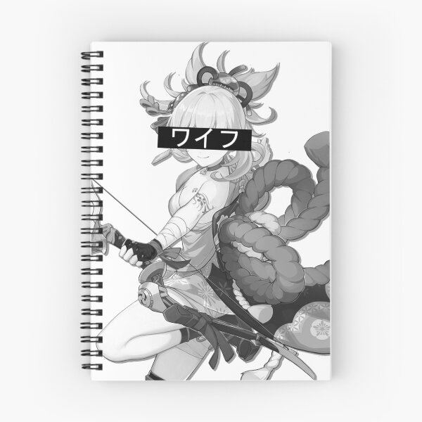 Item preview, Yoimiya Genshin Impact Waifu Sticker designed and sold by LilSugoi.