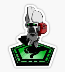 The Hitchhiker's Guide to the Galactica Sticker