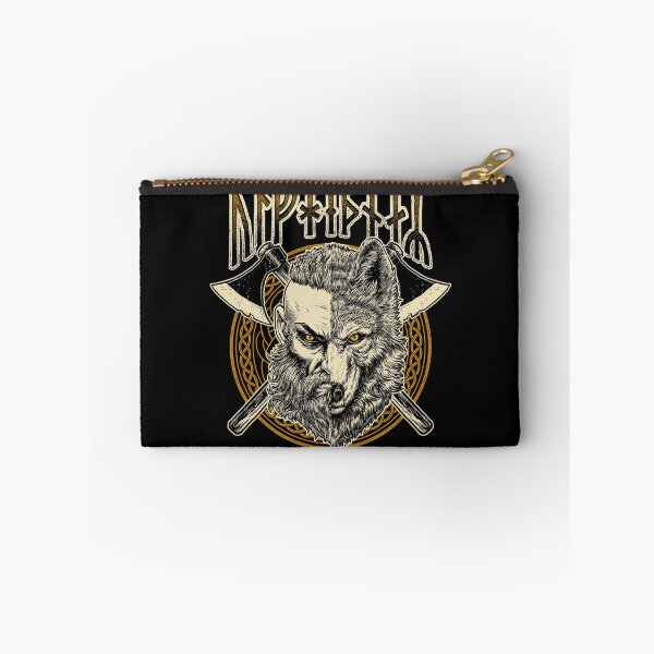Item preview, Viking Wolf Ulfhednar Pagan Warrior Ulfhedinn Norse Futhark Runes designed and sold by BluePagan.