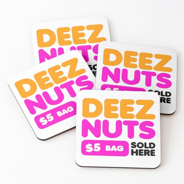 Item preview, DEEZ NUTS SOLD HERE - 5 DOLLARS BAG - FUNNY DESIGN designed and sold by redblackline.