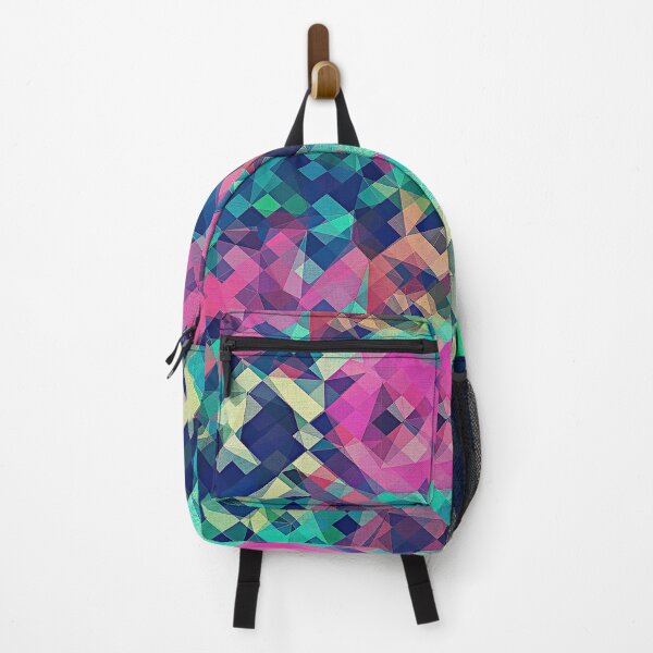 Item preview, Fruity Rose - Fancy Colorful Abstraction Pattern Design (green pink blue) designed and sold by badbugs.