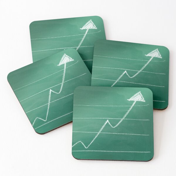 Item preview, Chalkboard Graph Chart with Arrows designed and sold by Designs24U.