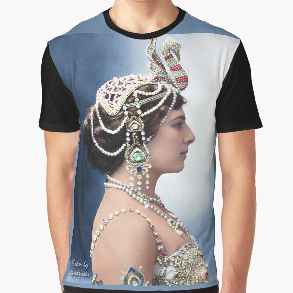 The spy-dancer Mata Hari. Graphic T-Shirt