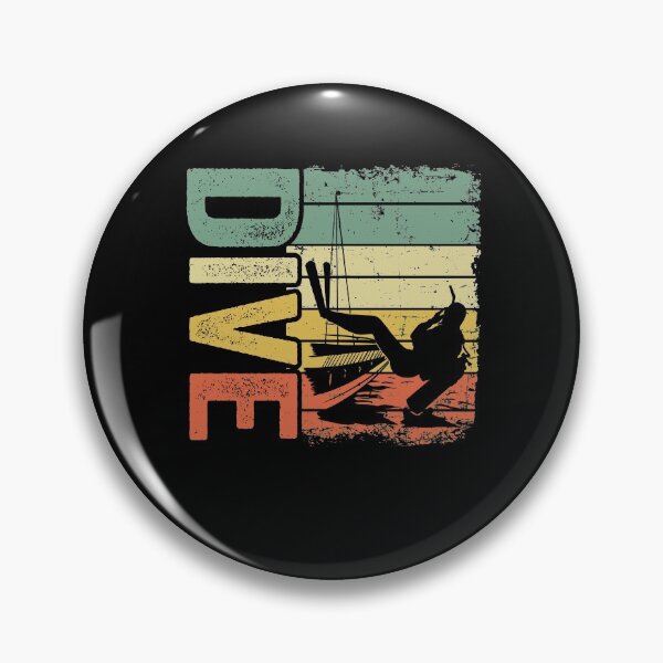 Item preview, Vintage Dive Scuba Diving Freediving Divers Gift designed and sold by Stronzi.