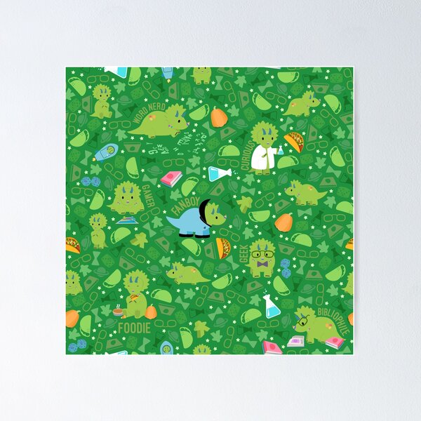 Item preview, Smartie the Triceratops Pattern designed and sold by LittleOrionShop.