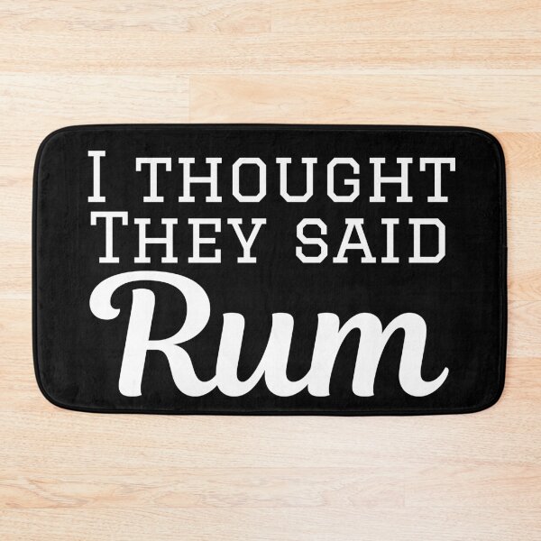 Item preview, I Thought They Said Rum Jamaica Running designed and sold by Sonatablue.