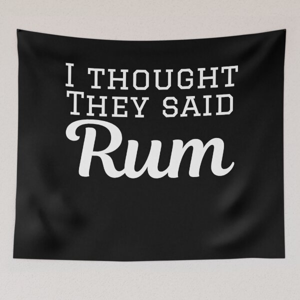 Item preview, I Thought They Said Rum Jamaica Running designed and sold by Sonatablue.