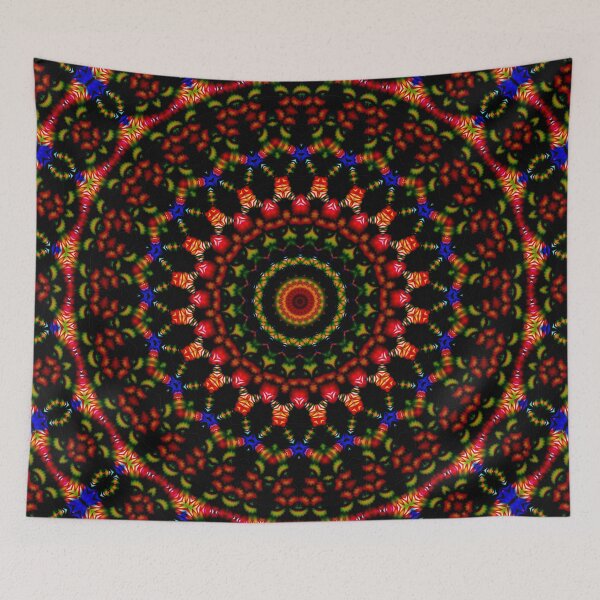 Item preview, Circular decoration in a mixture of many colors designed and sold by alfaouzi.