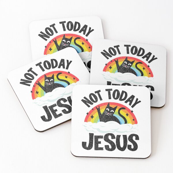Item preview, Not Today Jesus Funny Heavy Metal designed and sold by Stronzi.