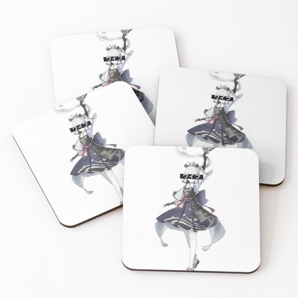 Item preview, Ayaka Genshin Impact Waifu Sticker designed and sold by LilSugoi.