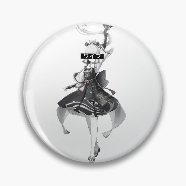 Artikelvorschau, Ayaka Genshin Impact Waifu Sticker entworfen und verkauft von LilSugoi.