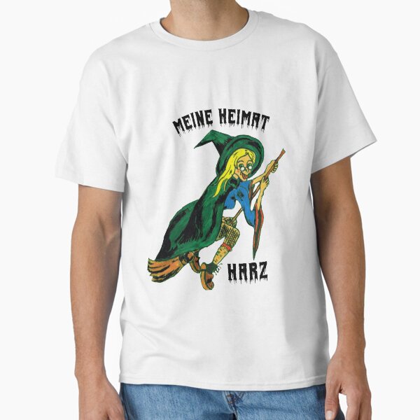 My home Harz with Brockenhexe hexe harz mountains Classic T-Shirt