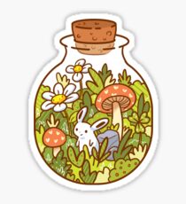 Bunny in a Bottle Sticker