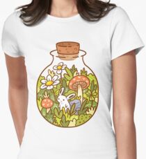 Bunny in a Bottle Women's Fitted T-Shirt