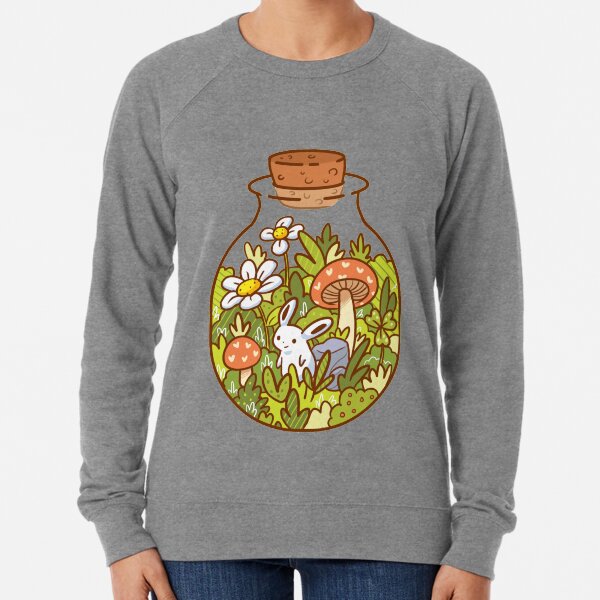 Hase in einer Flasche Leichter Pullover