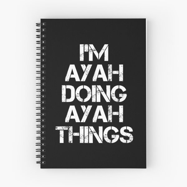 Item preview, Ayah Name T Shirt - I'm Ayah Doing Ayah Things Name Gift Item Tee designed and sold by learkemili.