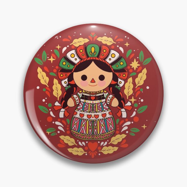 Item preview, Mexican doll designed and sold by masquetacos.