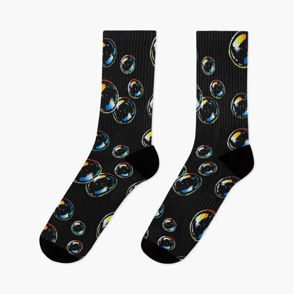 Item preview, Bubbles on black background designed and sold by Tiff02Art.