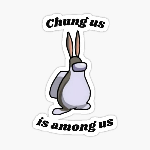 Among Us: Thicc Sus - Meme - Sticker