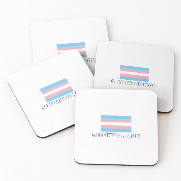 Item preview, Self made man - trans flag designed and sold by Inspirationmotivation.