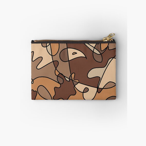 Item preview, Brown and Beige Trendy Squiggle Design- Warm Colors and Vintage Aesthetic designed and sold by kyleefaith13.