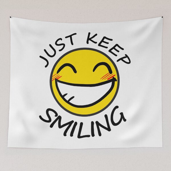 Item preview, Just Keep Smiling  : Motivation , Positivity  Quote designed and sold by remonss.